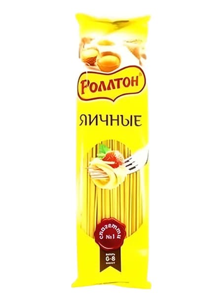 Спагетти Роллтон яичные 400г