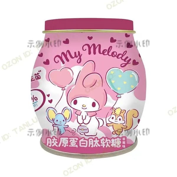 Серия Sanrio - желейки Melody Strawberry Flavor 80gz
