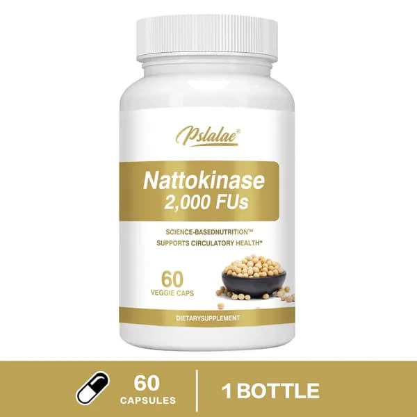 Капсулы Pslalae Nattokinase - содержат высокоактивную наттокиназу - поддерживают здоровье сердечно-сосудистой системы и защищают иммунную систему
