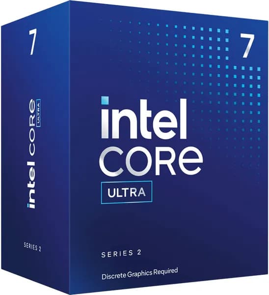 Процессор Intel Core Ultra 7 265F, LGA 1851, BOX с кулером (BX80768265F), без встроенной графики