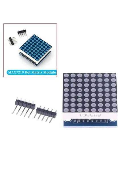 MAX7219 точечный матричный модуль