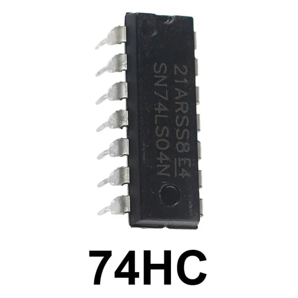 Набор логических микросхем 74LS и 74HC, DIP-14, 100 штук