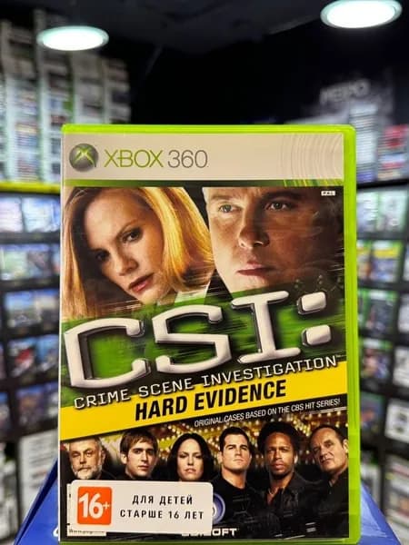 Игра CSI: Crime Scene Investigation Hard Evidenсe (Xbox 360) (Box)