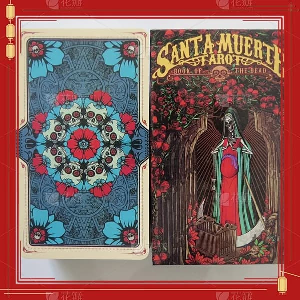 Метафорические Гадальные Карты Таро Святой Смерти Santa Muerte Tarot 78 мини карт от издательства Аввалон-Ло Скарабео