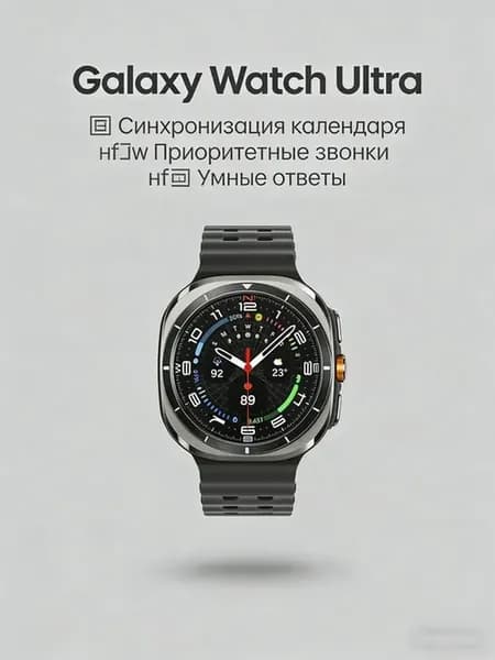 Galaxy Watch Ultra Смарт часы мужские с спортивными советами