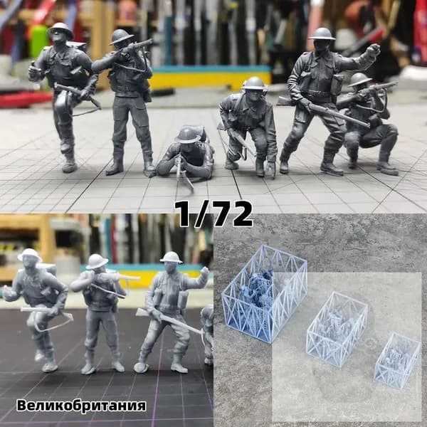 Cor 172 сборная модель солдат