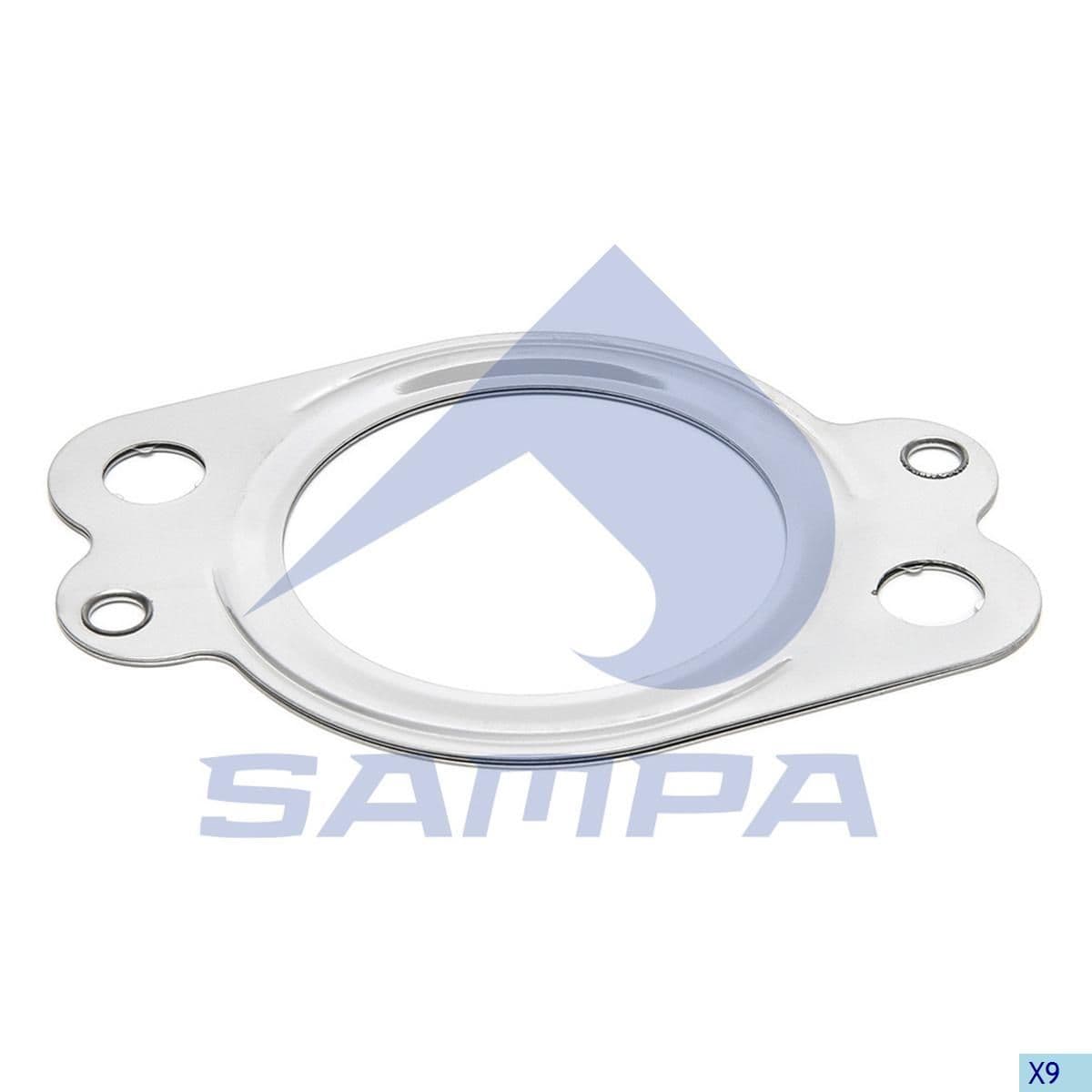 Прокладка выпускного коллектора Volvo 034.059 SAMPA