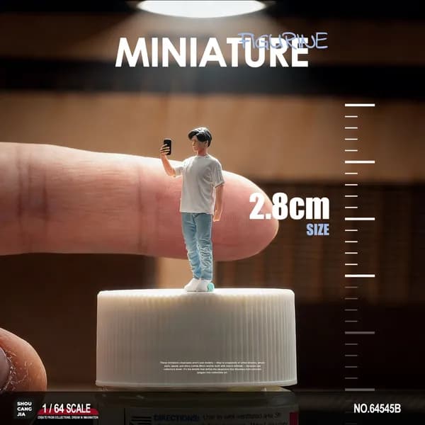 Фигурки в масштабе 1:64 расписанные вручную,Миниатюрные Кукла-модель предметы