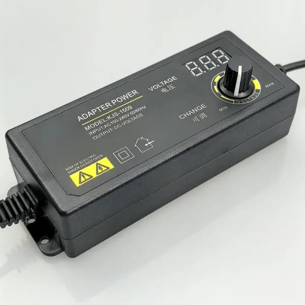 Регулируемый блок питания 3 36 В, 60 Вт, с цифровым дисплеем и европейской вилкой
