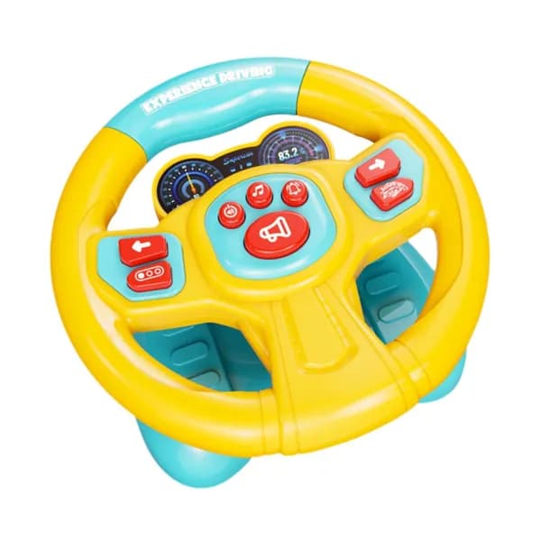 Игрушка-руль с музыкой и светом для детей