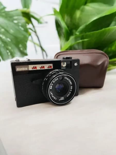 Винтажный фотоаппарат "Орион-ЕЕ", в кофре, работоспособность неизвестна