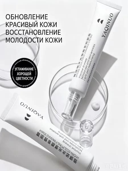 Крем для лица Yaqiino водное сияние, подтягивающий и моделирующий контуры