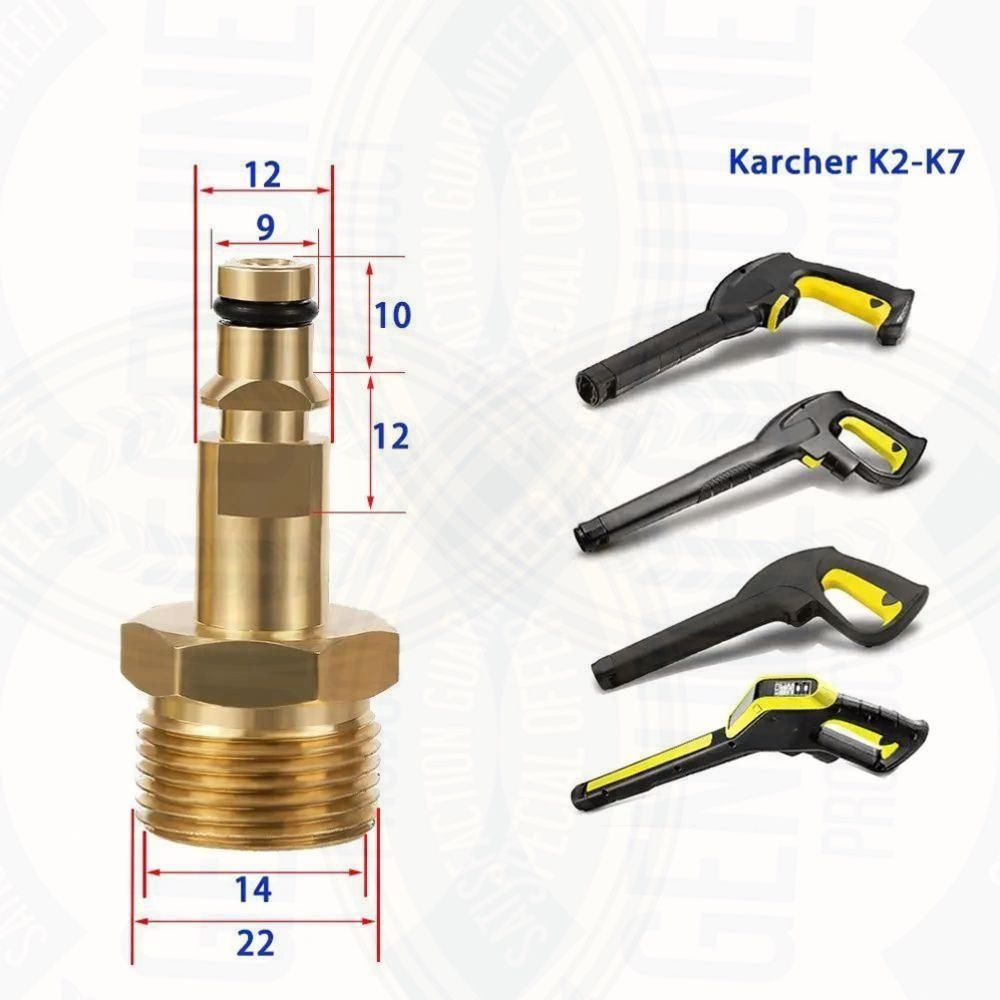 Аксессуар для минимоек KARCHER- адаптер с М22 на быстросъем