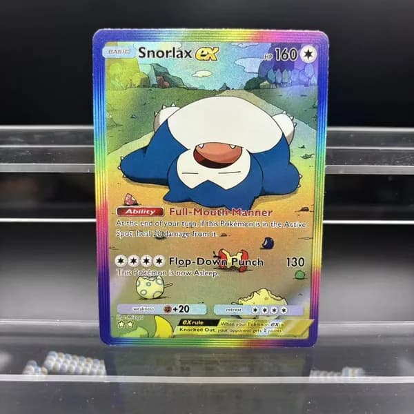 Самодельные коллекционные карты TCG Pocket: Снорлакс, Тинкатон, Ликилики EX. Отдельная карта, классические игровые аниме-карты, отличный подарок и сувенир