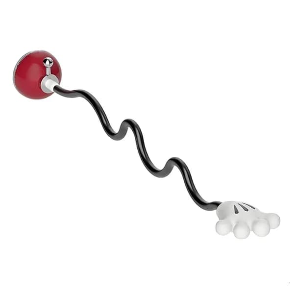 Держатель дверцы стиральной машины 53 см, Красный и белый