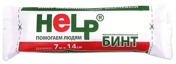 БИНТ стер 7мx14см Эвтекс/Эверс (Help)