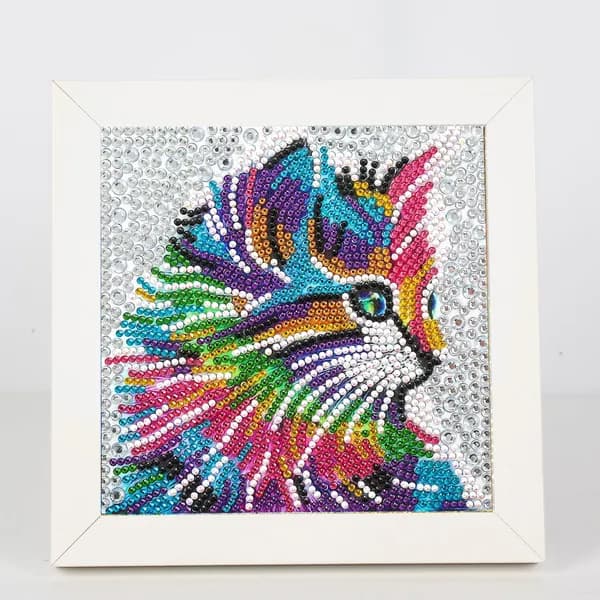 Алмазная мозаика, детская картина 15*15 см, декор для домашних вечеринок, яркий сувенир для маленьких гостей