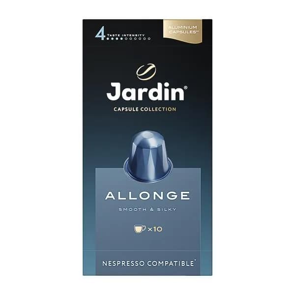 Кофе в капсулах Jardin Allonge молотый жареный 50г 10шт