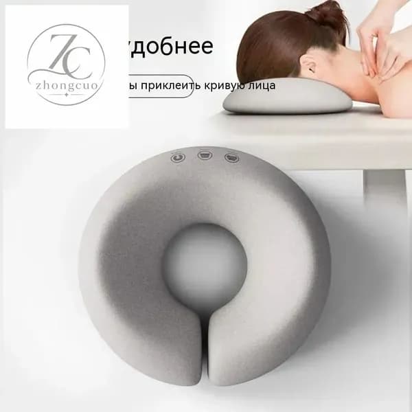 Подушка для косметической кровати, U-образная подушка для лица для массажного стола