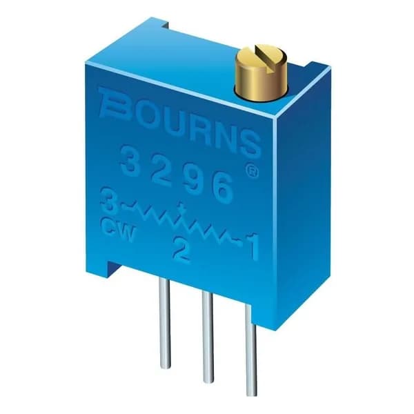 резистор 3296W-501 500 ом (заменяет СП5-2ВБ) подстроечный