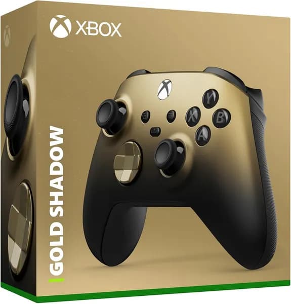 Геймпад беспроводной для Xbox One, Series X/S, с Bluetooth, Gold Shadow, золотистый, 4 ревизия