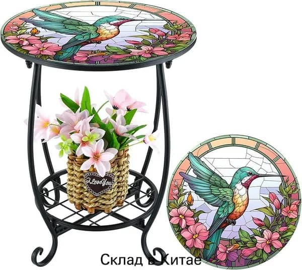Садовый стол,Металл 35х30х43 см