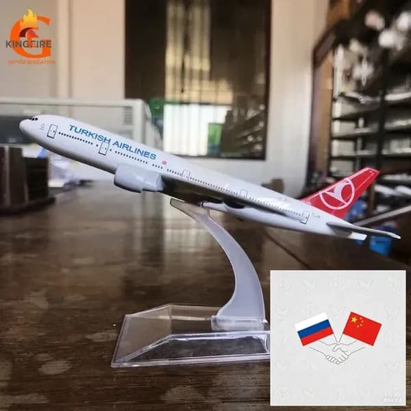 Turkish Airlines Boeing 777, металлическая модель самолета, Turkish Airlines B777