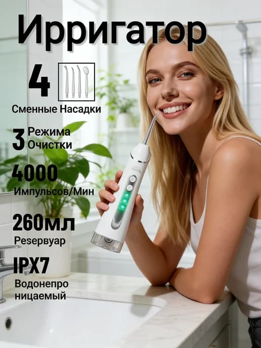 Ирригатор для зубов портативный