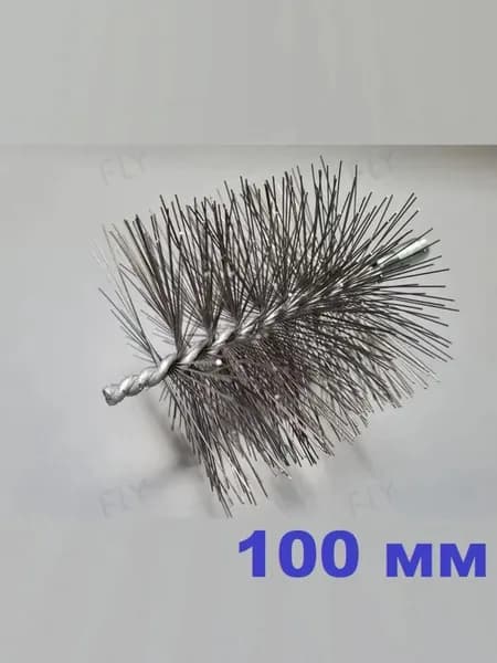 Щетка ерш для чистки труб диам. 100 мм Vorel 72970-12 (М12)