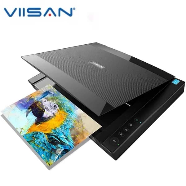Viisan Сканер Официальный оригинальный планшет VF3240 Сканер,Формат A3, 2400 точек на дюйм, датчик CIS, автоматическое сканирование/PDF/электронная почта/печать документ, черный
