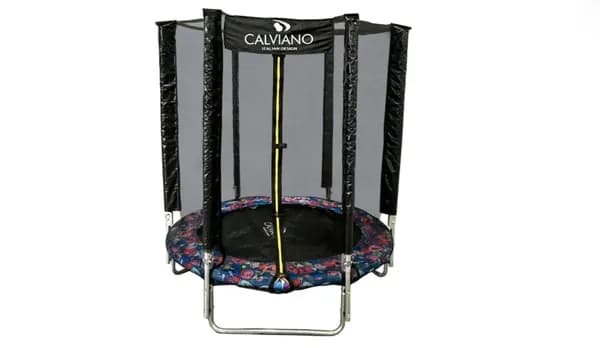Батут Calviano Smile 140 см - 4.5ft light складной