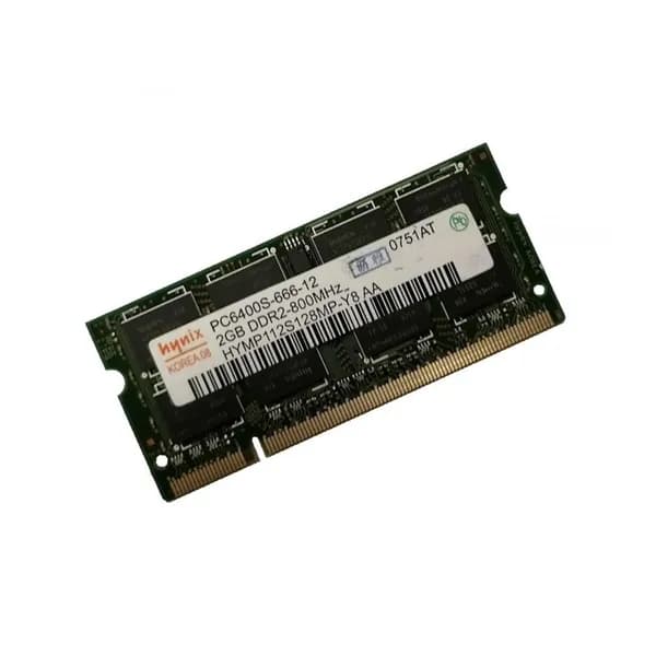 Оперативная память DDR2, 800 МГц, 1 x 2 ГБ (Hynix HYMP112S128MP-Y8)