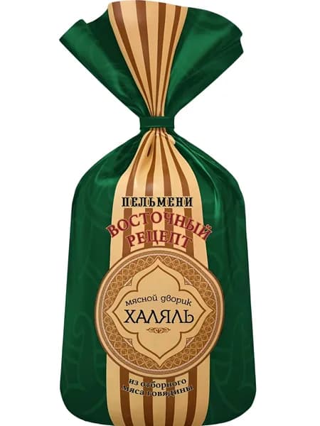 Пельмени "Восточный рецепт", 800г "МД Халяль"