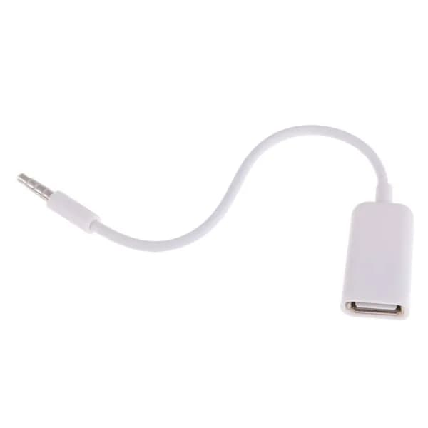 Кабель-переходник USB Female to AUX 3,5 мм Male Jack