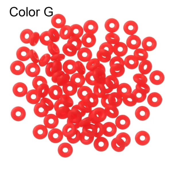 100pcs/bag Плоский Круглый Матовый