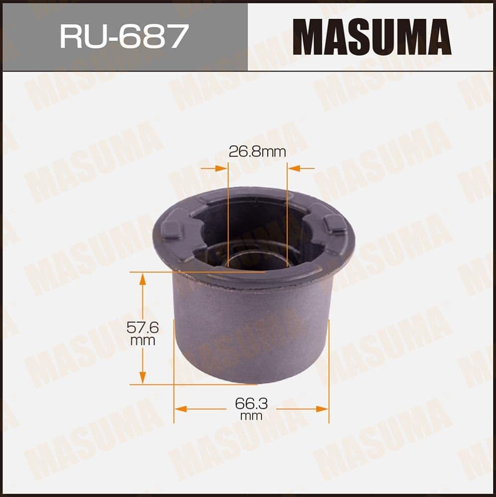 Сайлентблок переднего рычага задний ддя Mazda CX-5/3/6 11> RU-687 MASUMA