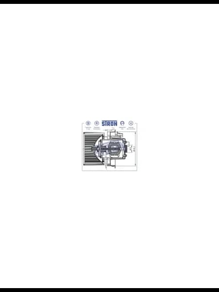 Вентилятор отопителя STIF030 DACIA Logan II, RENAULT C