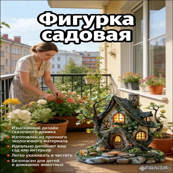 Фигурка садовая