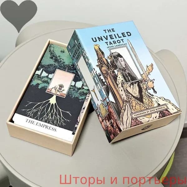 11*6 см Раскрытое Таро,в жесткой коробке/11*6cm The Unveiled Tarot