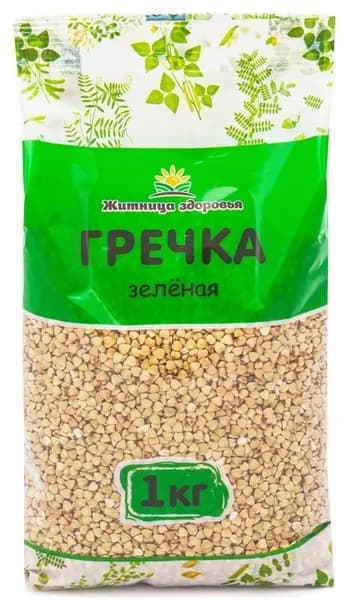 Гречка зелёная для проращивания "Житница здоровья", 1 кг