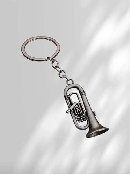 Мини-саксофон на ключах, Silver - A