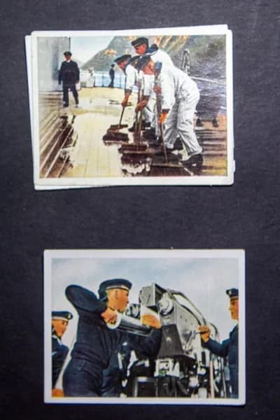 Сигаретный вкладыш Германия 1918 . Первая Мировая Война