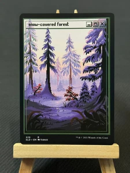 Заголовок: Волшебство в твоих руках: Уникальная карта Magic: The Gathering (MTG) с защитным протектором в подарок!