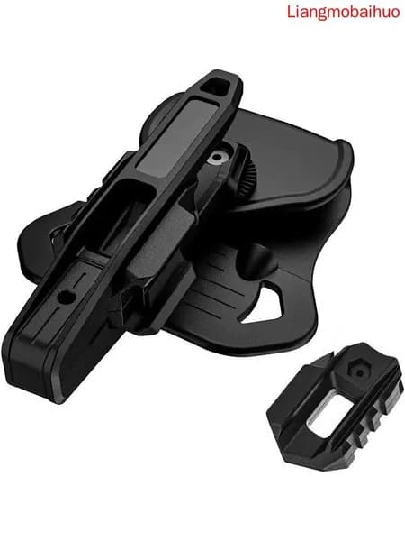 Ротационная кобура K-пластина для Glock/SIG P320: амбидекстрная, с совместимостью фонарей, 360 вращение