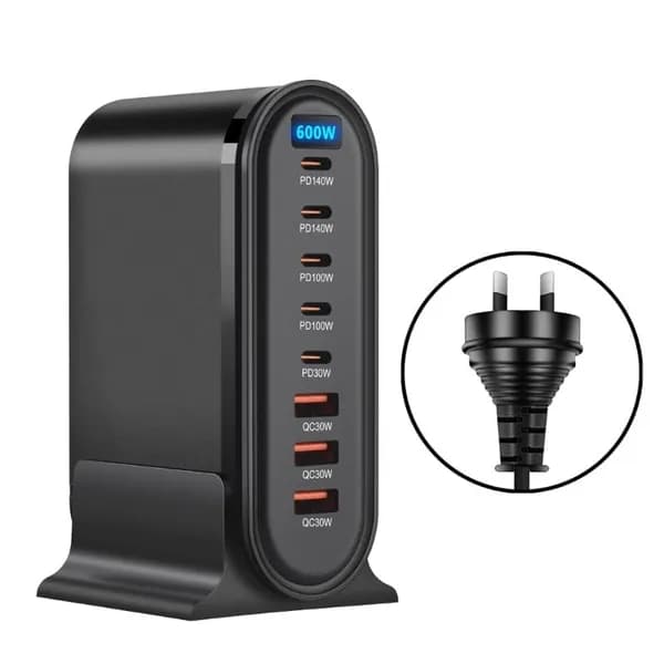 Мощный USB-хаб с 8 портами для зарядки