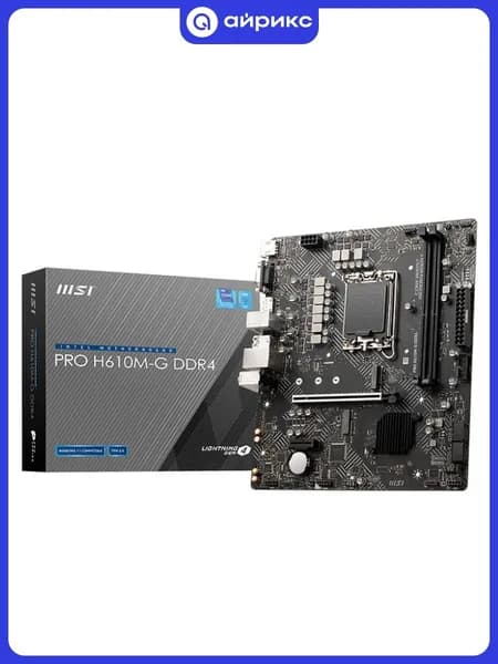 Материнская плата MSI PRO H610M-G