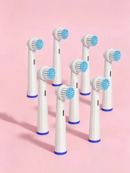 8 шт.Сменные насадки для электрических зубных щеток Oral-B, кроме моделей iO, Sonic и Pulsonic