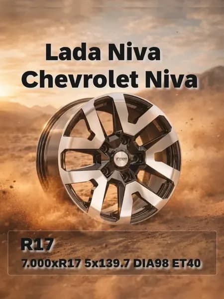 Литые диски Трикстер (Niva) 7.000xR17 5x139.7 DIA98 ET40