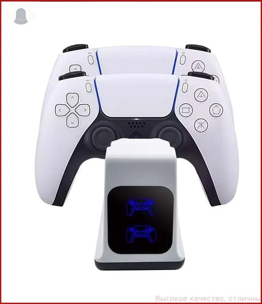 Зарядная док-станция для геймпадов Sony PlayStation5 PS5(новая улучшенная версия)