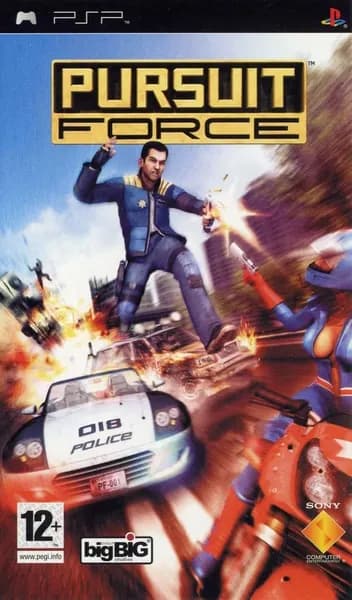 PSP игра Pursuit Force